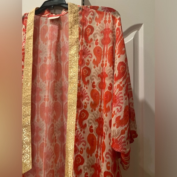 π NWOT SUKI SO WOMEN'S GODDESS KIMONO IN GOLDEN HOUR πfree New tote π - Picture 5 of 14